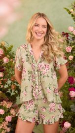 Short Doll Bel (Floral Verde)