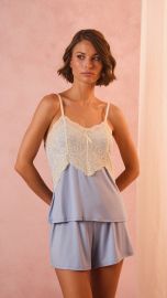 Short doll Jade (Azul Bicolor)