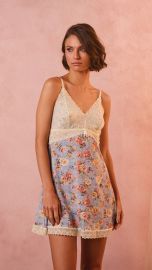 Camisola Juliana (Floral Azul)