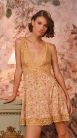 Camisola Kersia (Floral Dourado)
