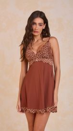 Camisola Karen (Marrom Bicolor)