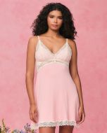 Camisola Viviane (Rosa com marfim)