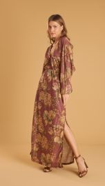 Vestido Dânia (Floral Bordô)