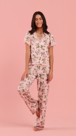Pijama Ruth (Floral rosa)