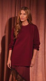Maxi T-Shirt Isabela (Bordô)
