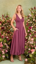 Vestido Marcele (Beringela)