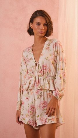 Short Doll Mary (Floral Off)