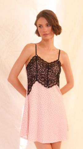 Camisola Básica (Poá rosa)