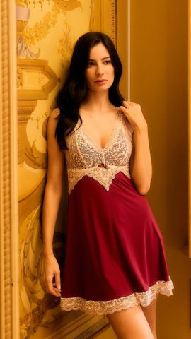 Camisola Roberta (Vermelho Licor)