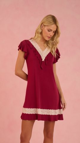 Camisola Silvana (Bordô)