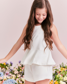 Short Doll Ana Infanto (Off-white)