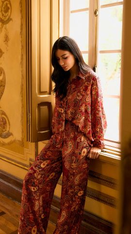 Conjunto Isabela (Boho Paisley Black)