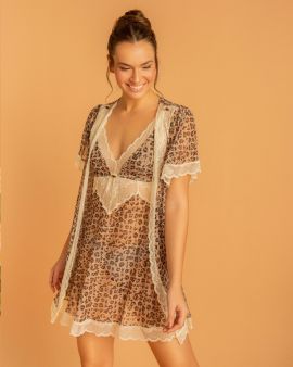 Robe Luiza - Animal Print Lovers