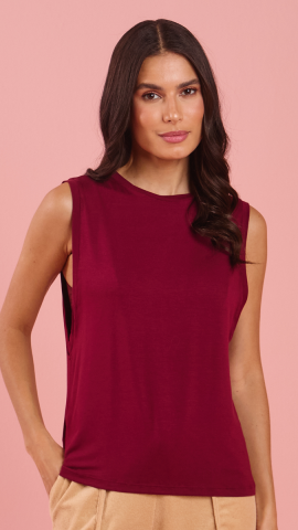 Regata Lou (Bordô With)