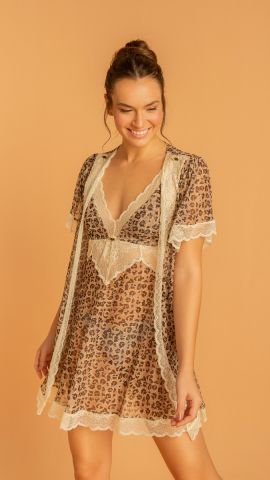 Robe Luiza - Animal Print Lovers
