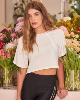 T-shirt Flávia (Off-White)