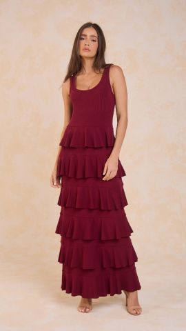 Vestido Dulce (Bordô)