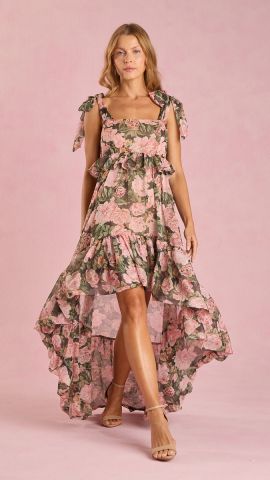 Vestido Gioh (Floral Pérola)