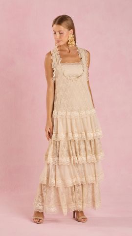 Vestido com Top Pérola