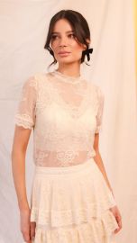 Blusa Bertha (Rendão Off White)