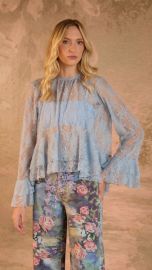 Blusa com top Cecília (Azul Mizu)