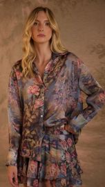 Blusa Graziele (Floral Monet)