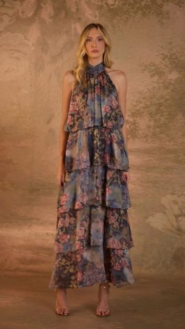 Vestido Zoe (Floral Monet)