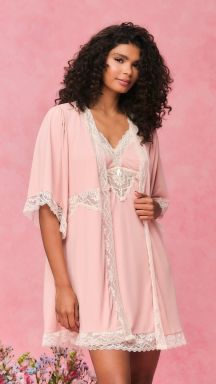 Conjunto Ame Cecília (Rosa com marfim)