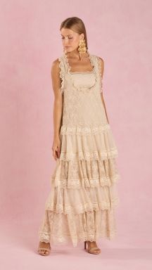Vestido com Top Pérola