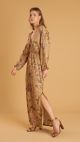 Vestido Dânia (Floral Dourado)