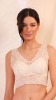 Top Diana Renda Chantilly (Off White)