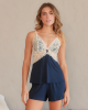 Short Doll Vanusa (Azul Nautical)