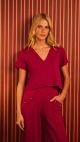 Blusa Katia (Bordô)