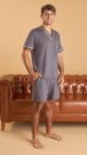 Pijama Antônio (Cinza Astro)