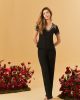 Pijama Beatriz (Preto Bicolor)