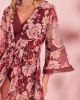 Robe Bel (Floral Bordô)