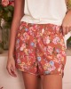 Short Laís (Estampado Conhaque)