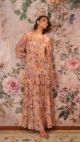 Vestido Gianna (Floral Dourado)