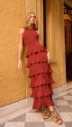 Vestido Milena (Marrom Impacto)