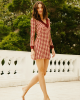 Vestido Vivi - Pied de Poule 
