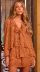 Blusa Marília (Conhaque)