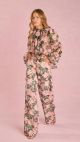 Calça Wide Leg Manuela (Floral Pérola)