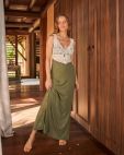 Camisola Catarina Link (Verde Bicolor)