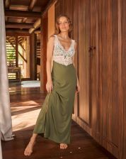 Camisola Catarina Link (Verde Bicolor)