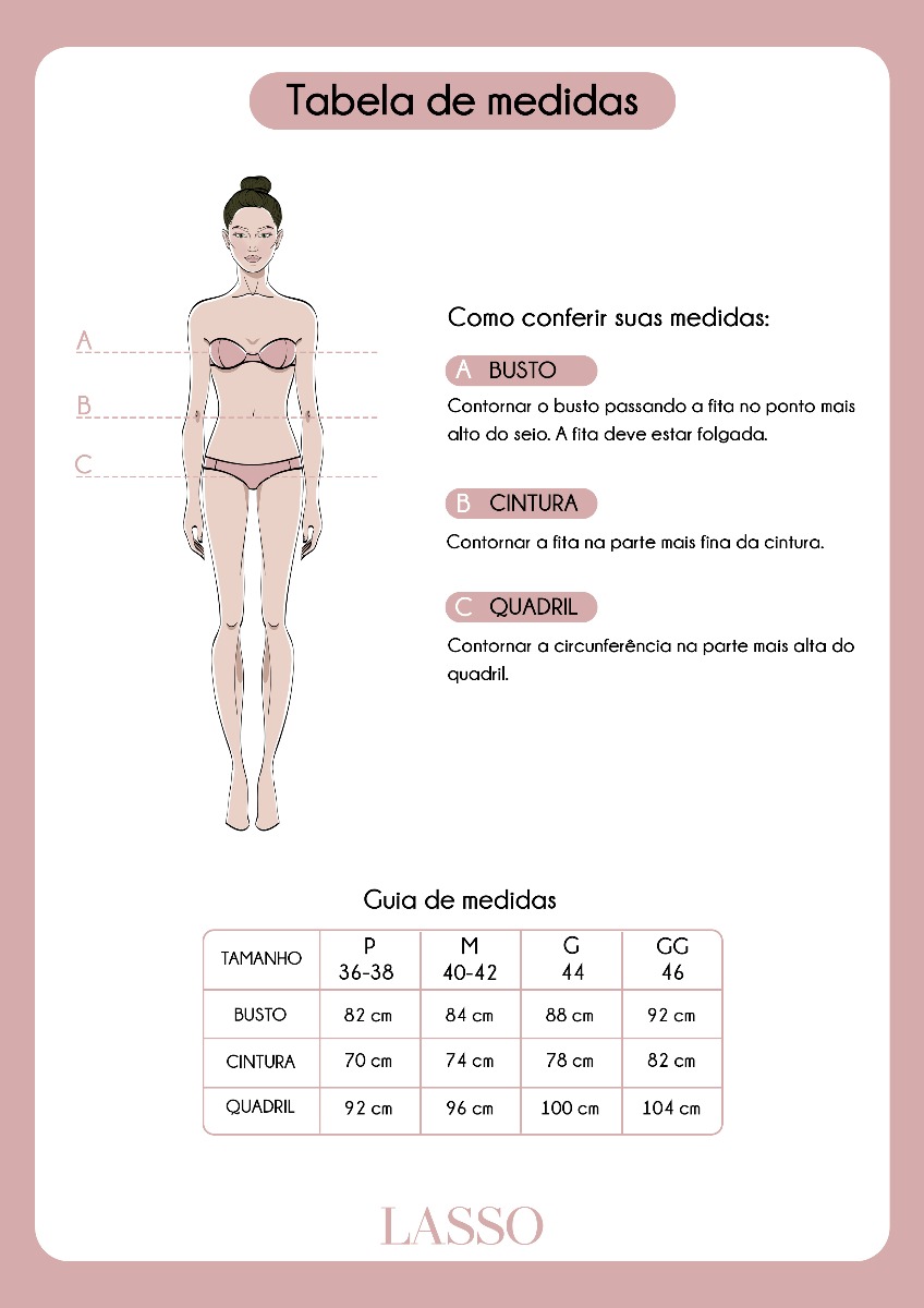 Tabela de Medidas