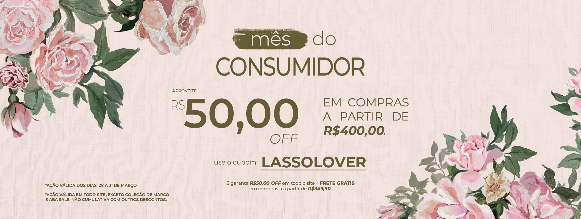 Frete Gr&aacute;tis Lasso